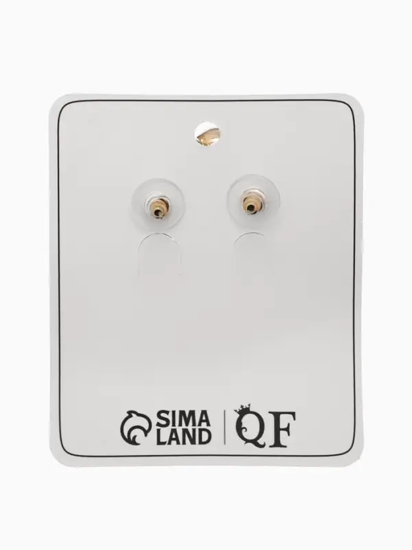 Серьги металл &laquo;Молекула&raquo;, цвет золото