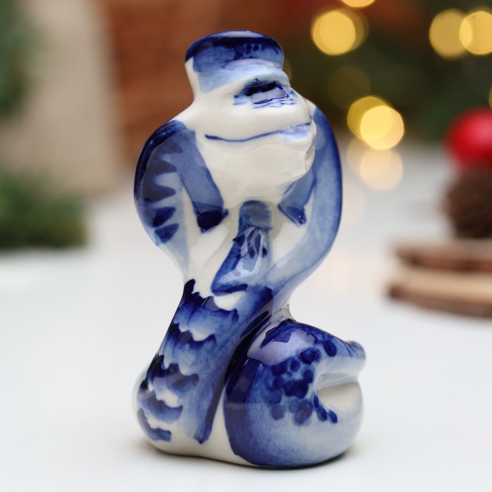 Сувенир Сувенир "Змей Жирик", гжель