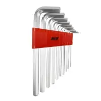 Набор ключей торцевых шестигранных удлиненных 10 предметов (1,5-12мм) AVS HKS-10L