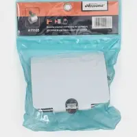 Держатель для туалетной бумаги с крышкой Accoona A11105, хром