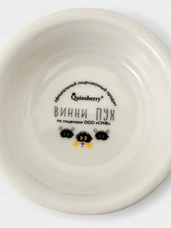 Кружка Quinsberry &laquo;Винни Пух&raquo;, 350 мл, фарфор, белая