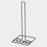 Держатель для бумажных полотенец настольный Доляна, 13.5&times;15.5&times;29 см, чёрный