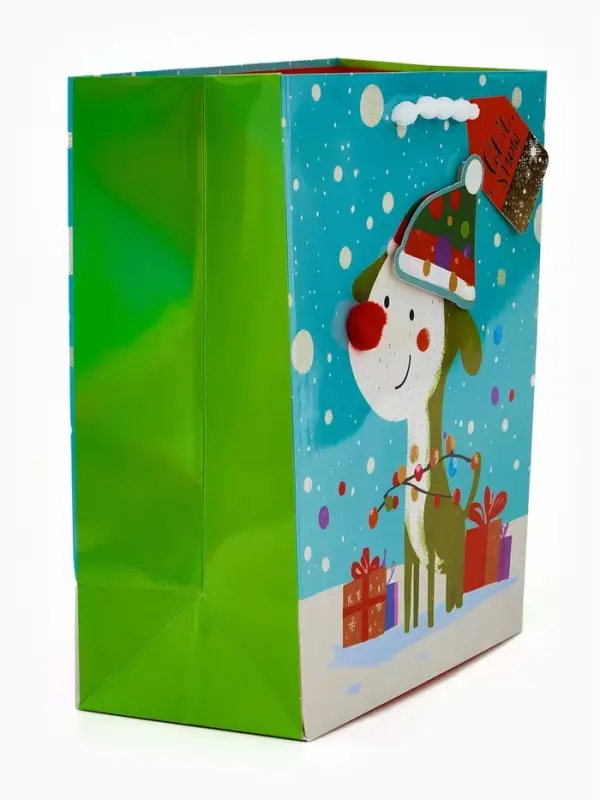 Набор подарочных  пакетов &laquo;Новый год&raquo;, 3 шт,  25,4 &times; 30,5 &times; 12,7 см