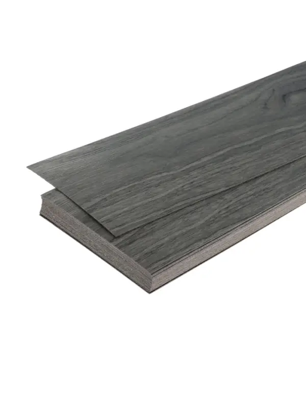 Плитка виниловая самоклеящаяся 91х15 см, дуб серый