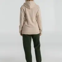 Толстовка с капюшоном унисекс Hoodie, бежевая, размер XS