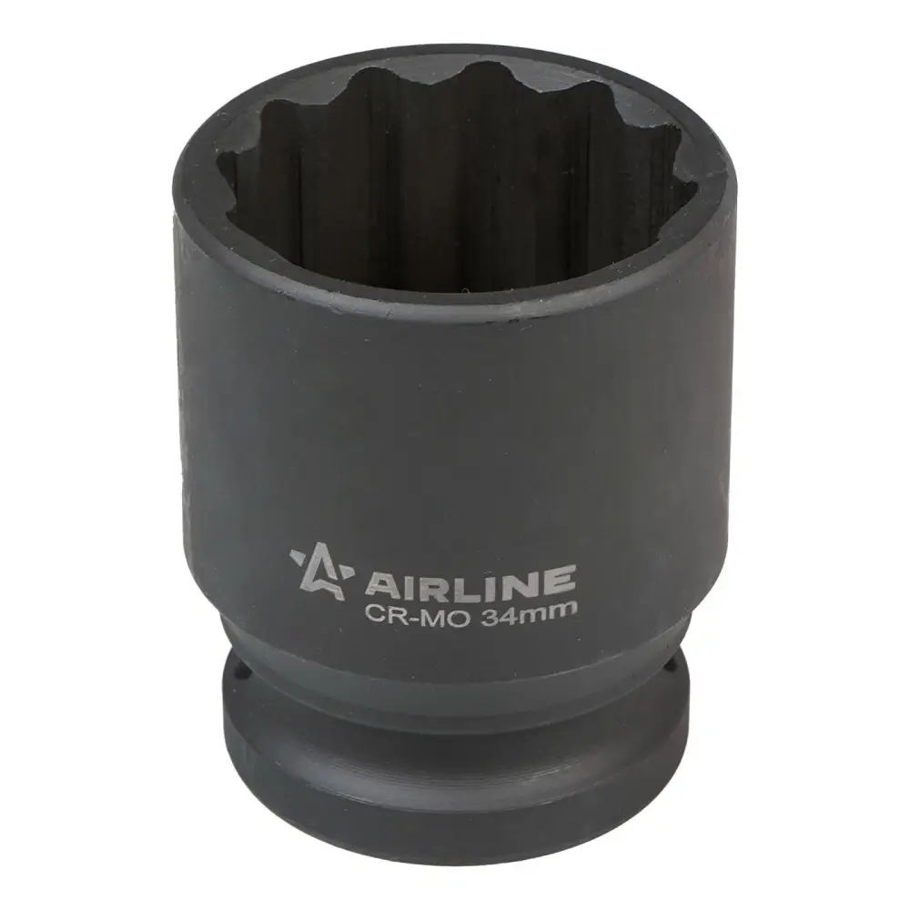 Головка ударная торцевая 3/4"DR двенадцатигранная 34мм, L=56мм