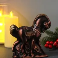 Фигурка "Лошадь" 13,5х5х14 см, бронза
