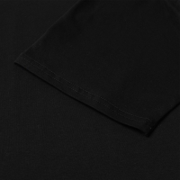 Футболка женская с кулиской MINAKU REGULAR FIT: цвет чёрный, р-р 50