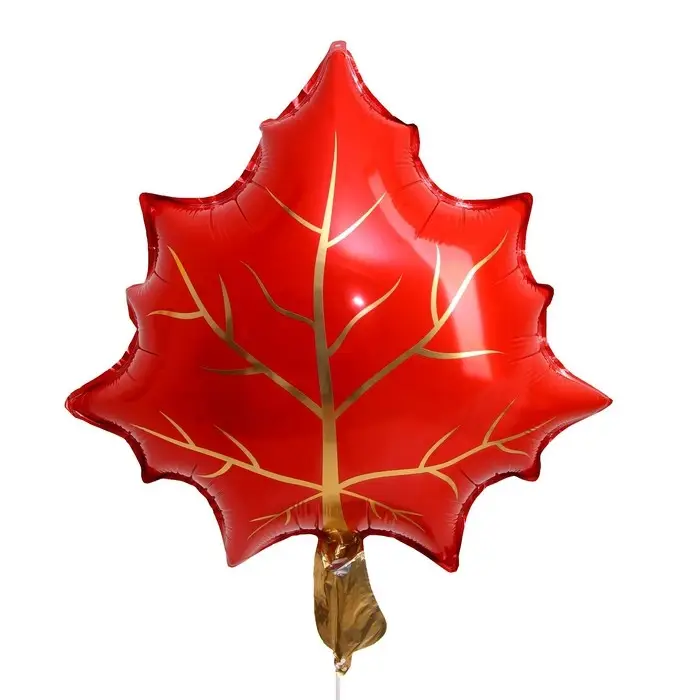 Воздушные шары фольгированные 25 Воздушные шары фольгированные 25" «Красный лист»