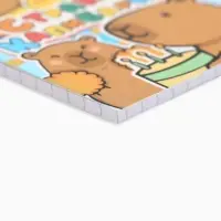 МИКС блокнотов на гребне в клетку  А7, 32 л "Капи-блокнот"