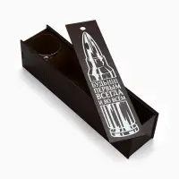 Стакан для виски с пулей &laquo;Непробиваемый&raquo;, в подарочной коробке с местом под бутылку, 250 мл