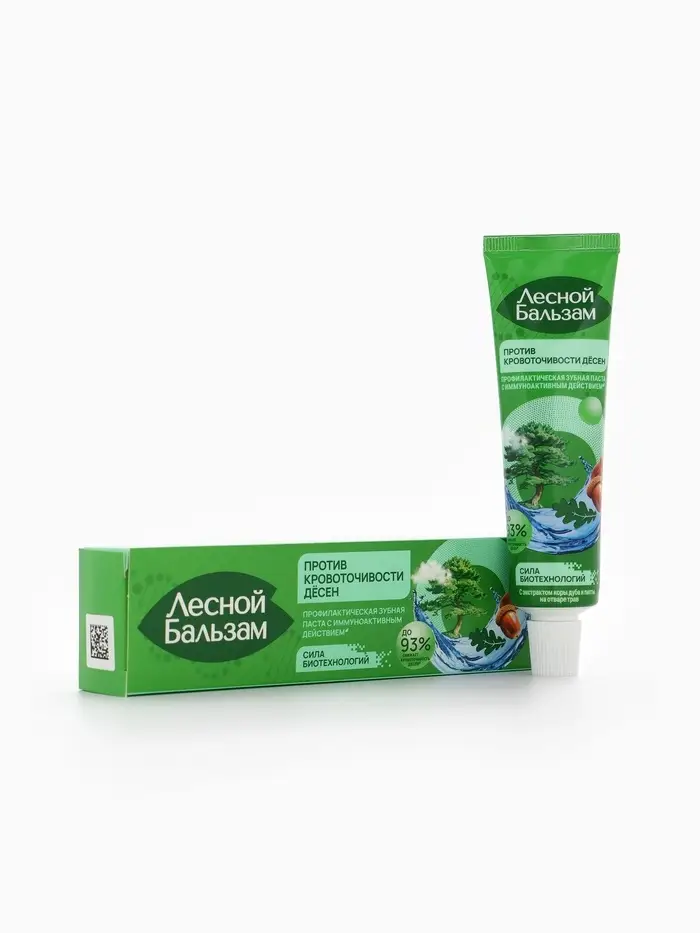 Зубная паста &laquo;Против кровоточивости дёсен&raquo;, с корой дуба, 50 г
