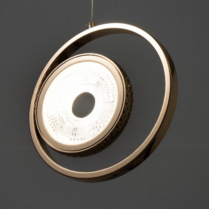 Светильник BayerLux "Инард" LED 12Вт золото 22,5х2,5х22,5 см