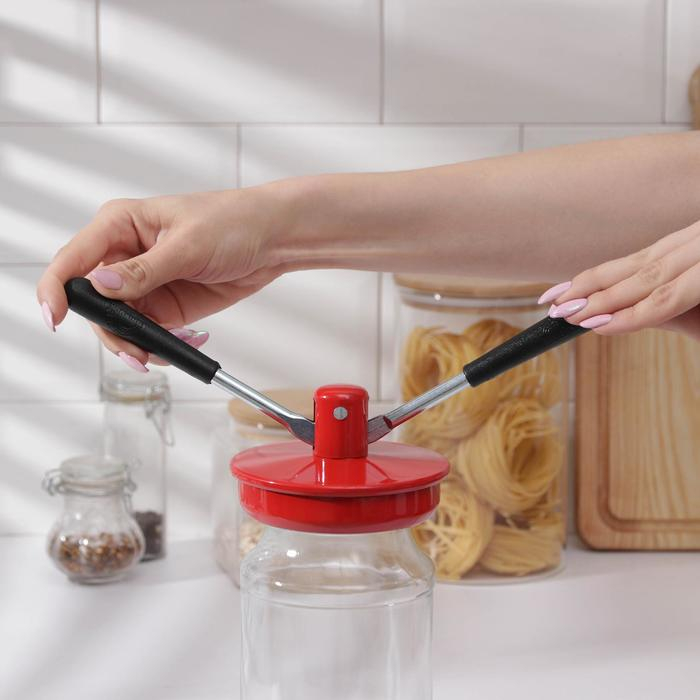 Закаточная машинка «Машенька», автомат, цвет красный Закаточная машинка «Машенька», автомат, цвет красный