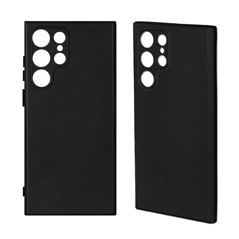 Чехол для Samsung S22 Ultra TPU матовый черный