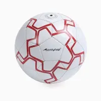 Футбольный мяч ONLYTOP, машинная сшивка, 32 панели, р. 5, PVC, МИКС
