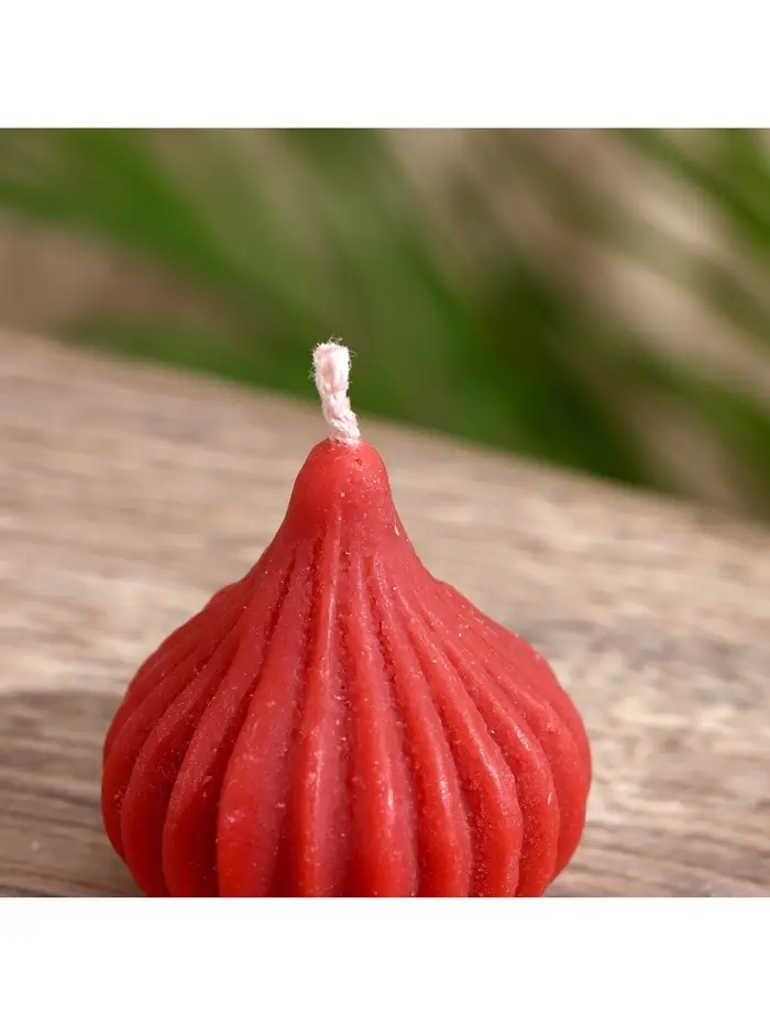 Свеча "Луковица" 5х5х5 см, соевый воск МИКС