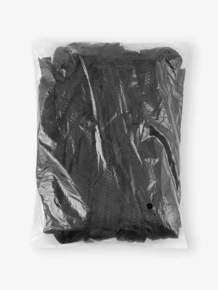 Молния &laquo;Трактор&raquo;, №8, разъёмная, 2 замка, замки автомат, 110 см, чёрная