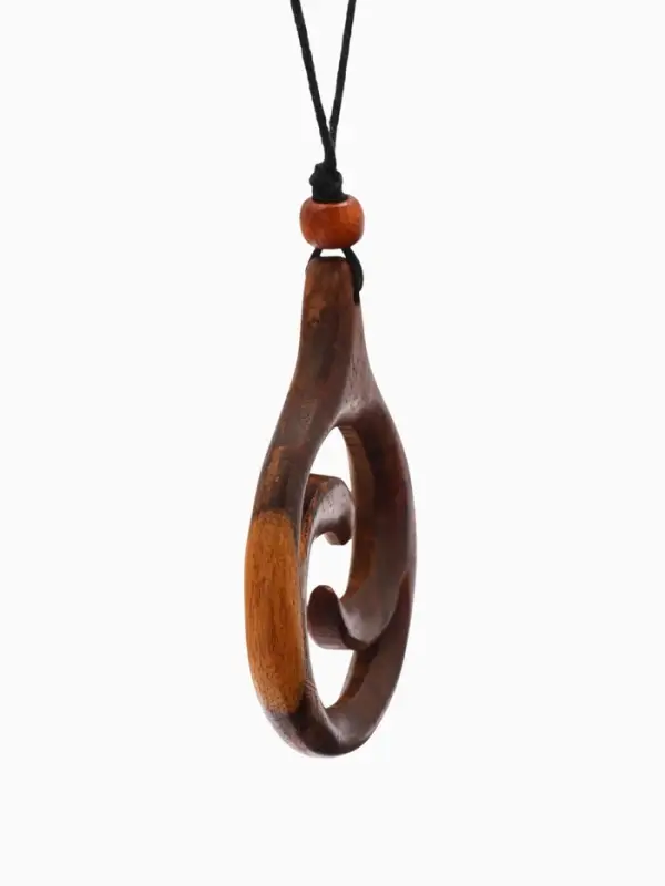 Кулон &laquo;Спираль&raquo;, дерево соно