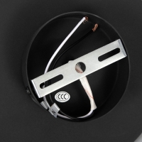 Светильник "Шар" 1хЕ27 черный 15х15х18см BayerLux