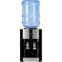 Кулер для воды AEL TD-AEL-47 black/silver настольный,   электронное охл