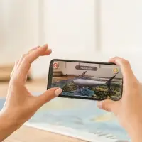 Карта Мира интерактивная, для детей &laquo;Животный и растительный мир Земли&raquo;, 101&times;69 см, ламинированная