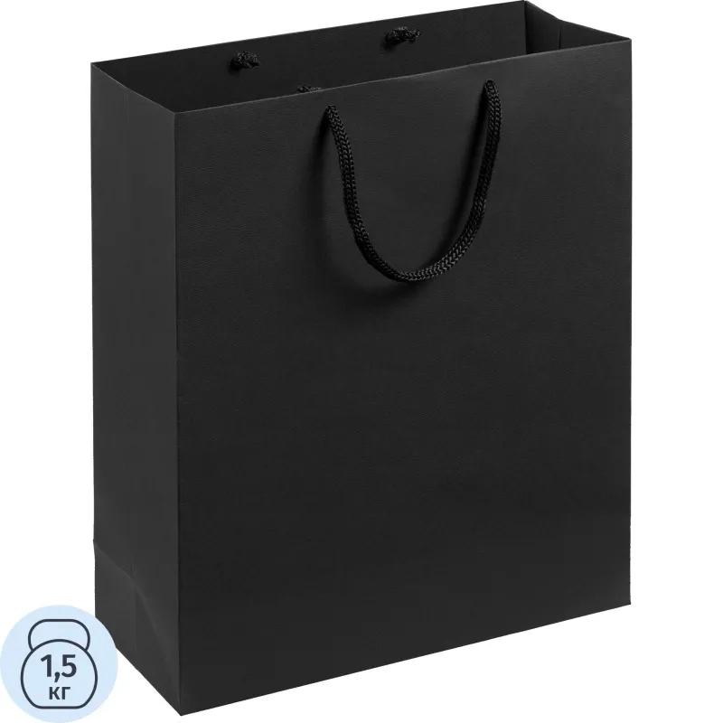 Пакет подарочный Wide, черный арт.74440.30