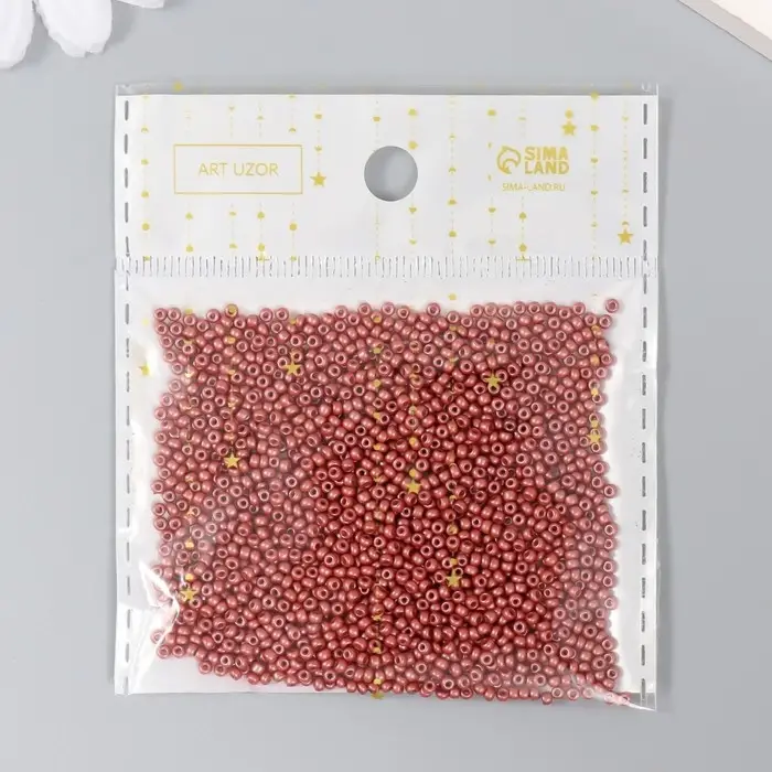 Бисер стекло 12/0 "Коралловый риф" 15 гр