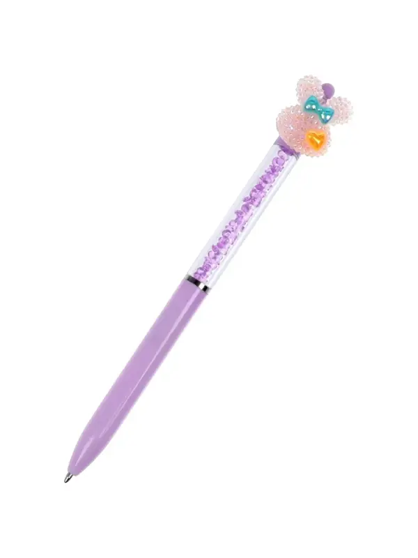 Ручка-прикол «Зайчик блеск», шариковая, поворотная, МИКС Ручка-прикол «Зайчик блеск», шариковая, поворотная, МИКС