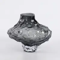 Ваза &laquo;Джино&raquo;, 16&times;19 см, стекло. чёрная