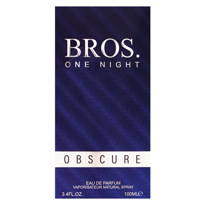 Туалетная вода мужская BROS ONE NIGHT OBSCURE (по мотивам Hugo Boss Bottled Night), 100 мл 1070975 Туалетная вода мужская BROS ONE NIGHT OBSCURE (по мотивам Hugo Boss Bottled Night), 100 мл 1070975