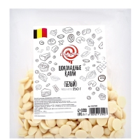 Белый шоколад "Callebaut", капли, 250 г