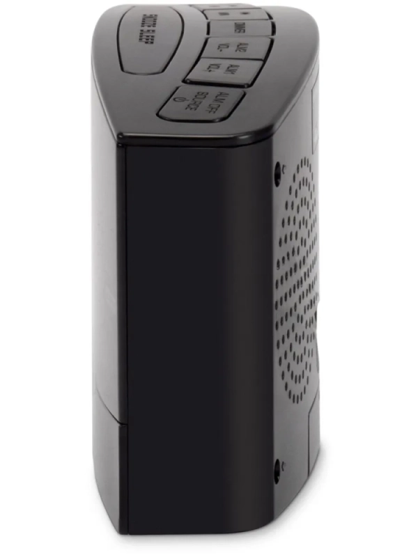 Радиобудильник H-RCL238 черный LCD подсв зеленая часы цифров