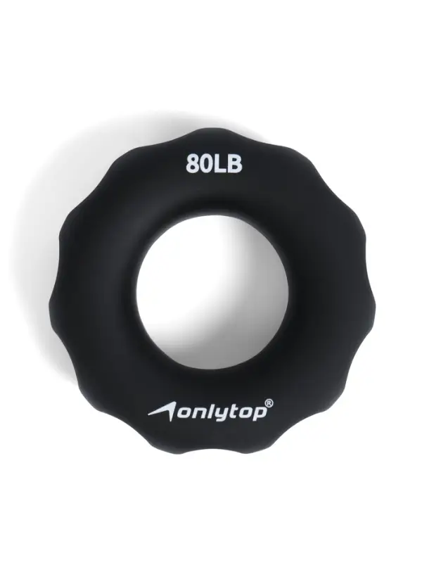 Эспандер кистевой ONLYTOP, массажный, 40 кг, цвет чёрный