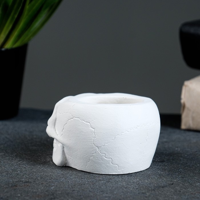 Подсвечник Подсвечник "Череп муэрто" 8х7х5см