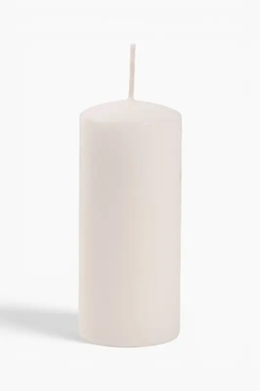 Свеча - цилиндр, 4&times;9 см, 11 ч, 90 г, белая