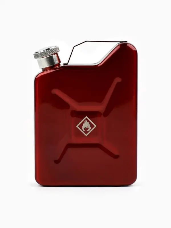 Фляжка для алкоголя &laquo;Канистра&raquo;, нержавеющая сталь, подарочная, армейская, 150 мл