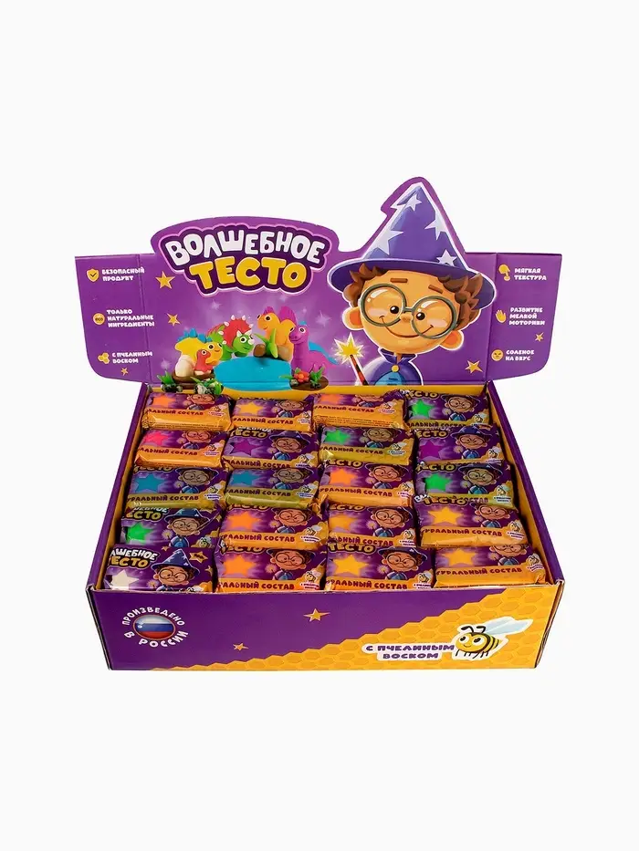 Тесто для лепки &laquo;Волшебное тесто&raquo; Шоубокс