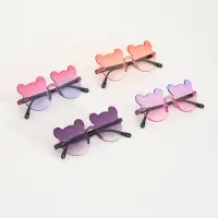 Карнавальные очки "Мишка" градиент, цвета МИКС Карнавальные очки "Мишка" градиент, цвета МИКС