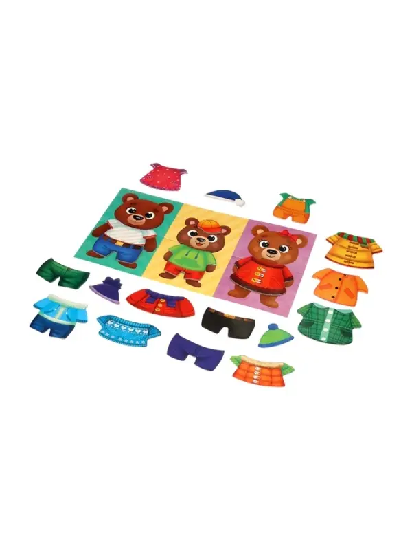 Dress up velcro puzzle 4 in 1 Dress up velcro puzzle 4 in 1