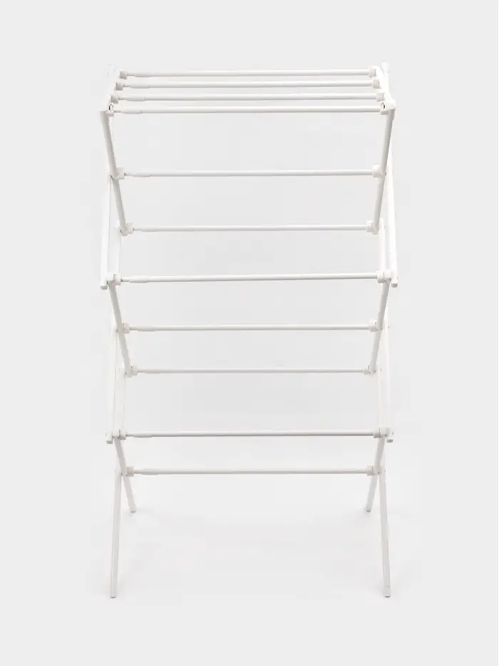 Сушилка для белья напольная LaDо́m, складная, раздвижная, металл, белая