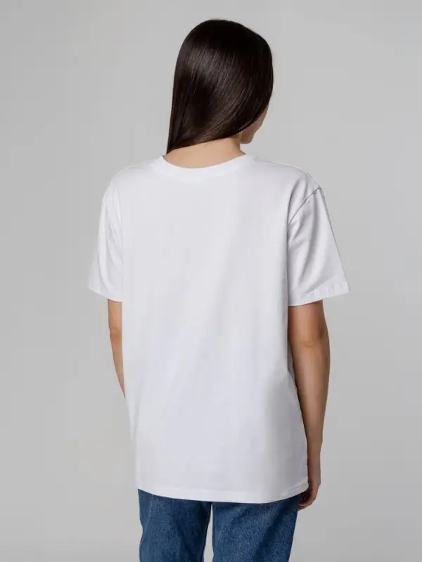 Футболка унисекс Tervu, белая, размер S Футболка унисекс Tervu, белая, размер S