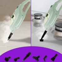 Паровая швабра с насадками КТ-1076 (2 в 1) - 1300 Вт