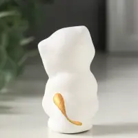 Фигурка керамика &laquo;Котик милашка&raquo;, 7 см, белый