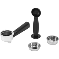 Кофеварка рожковая HEM-4204 1000Вт черный