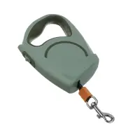 Рулетка для животных тм VETTA, пластик, нейлон, хаки, 3м