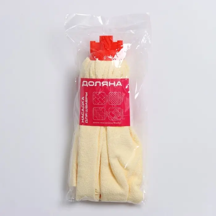 Насадка для швабры Доляна &laquo;Юбочка цельная&raquo;, микрофибра, 32&times;7 см, МИКС