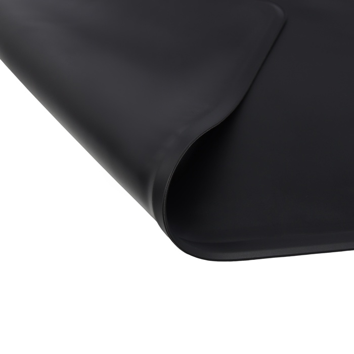 Коврик силиконовый под миску, 47 х 30 см, чёрный Коврик силиконовый под миску, 47 х 30 см, чёрный