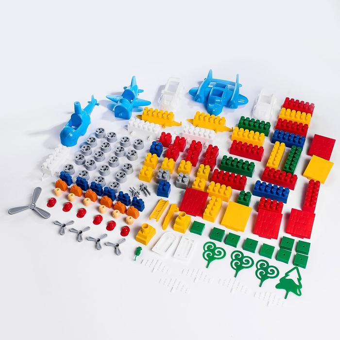 Конструктор «Моя авиация: Аэропорт», 127 деталей Конструктор «Моя авиация: Аэропорт», 127 деталей