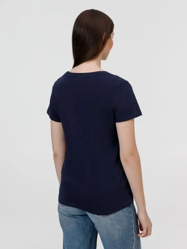 Футболка E150 женская серый меланж, размер S